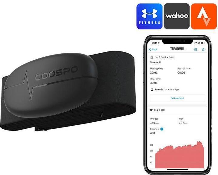 Coospo Chest Heart Rate Monitor H6