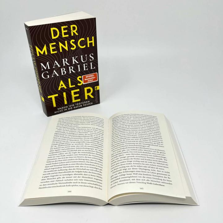 Image du produit Der Mensch als Tier (Allemand, Markus Gabriel, 2023)