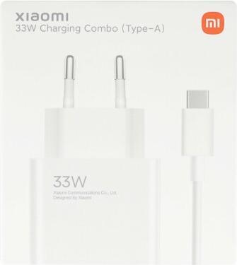 Actual product image Xiaomi 33W Charging Combo (Type-A) (30 W)