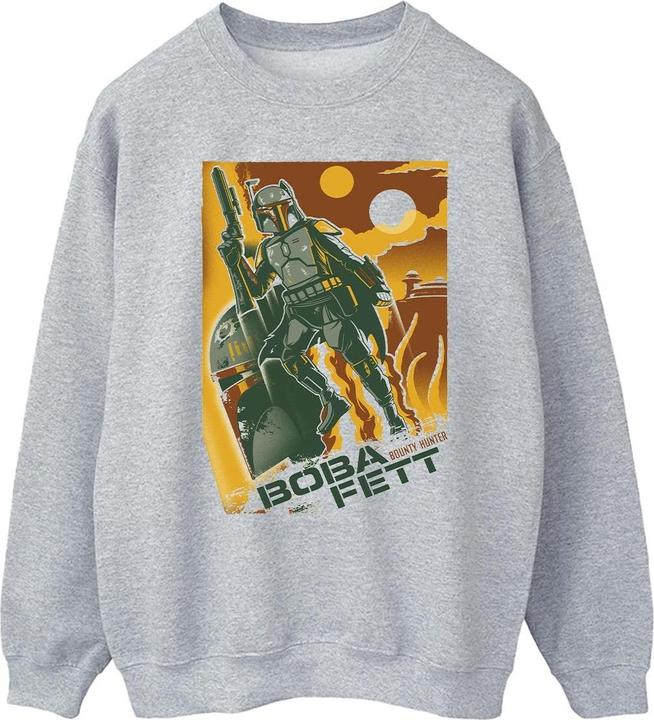 Star Wars Boba Fett Collage Sweatshirt