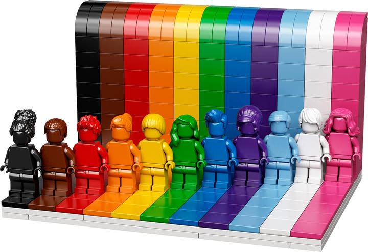Actual product image LEGO Everyone is special (40516, LEGO Architecture, LEGO Rare Sets)