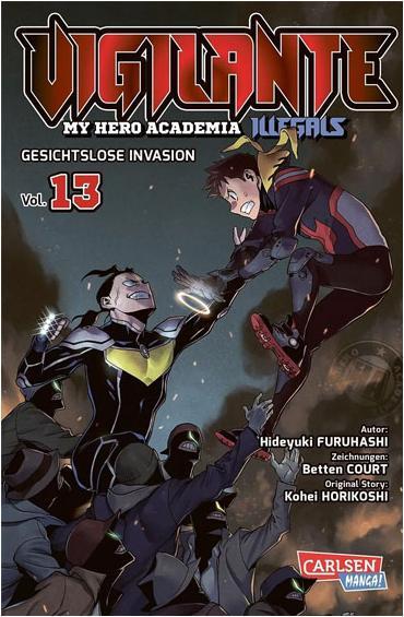 Produktbild Vigilante - My Hero Academia Illegals 13 (Deutsch, Betten Court, Hideyuki Furuhashi, Kohei Horikoshi, Antje Bockel, 2023)