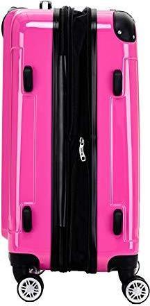 Produktbild Beibye Zwillingsrollen 2048 Hartschale Trolley, Pink, M (45 l, Handgepäck (bis 50l))