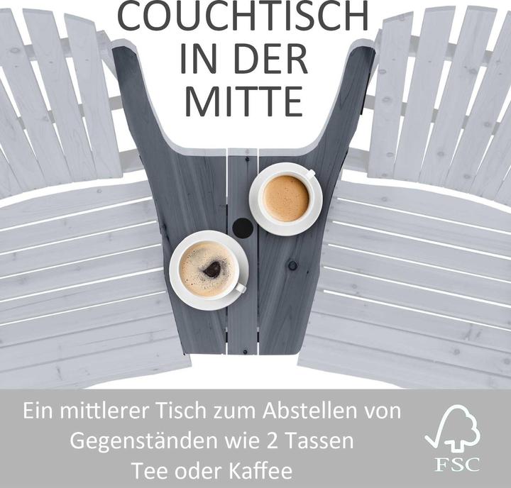 Actual product image Jamb Adirondack Gartenstuhl-Set