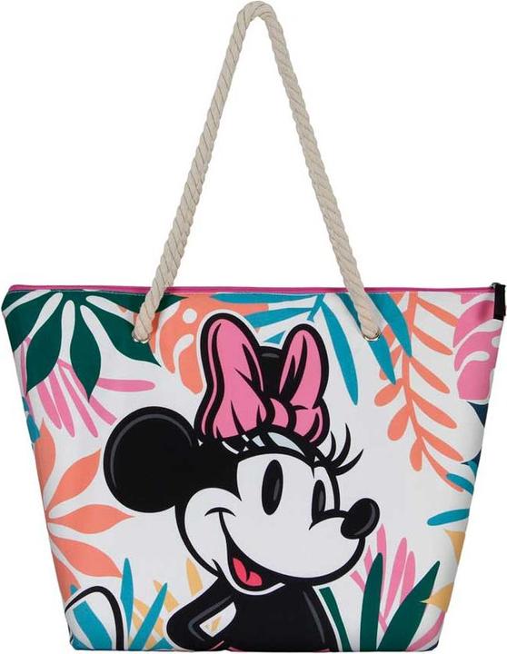 Produktbild Karactermania Minnie Maus Island-Soleil Strandtasche, Mehrfarbig, 52 x 37 cm