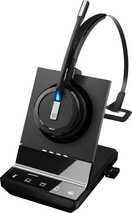 Actual product image EPOS IMPACT SDW 5016T EU/UK/AUS Wireless DECT Office Headset with base station for phone mobile and (Wireless, Cable, USB-A)