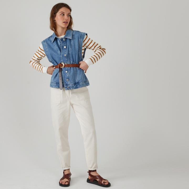 Actual product image La Redoute Collections Organic cotton sailor jumper (L)