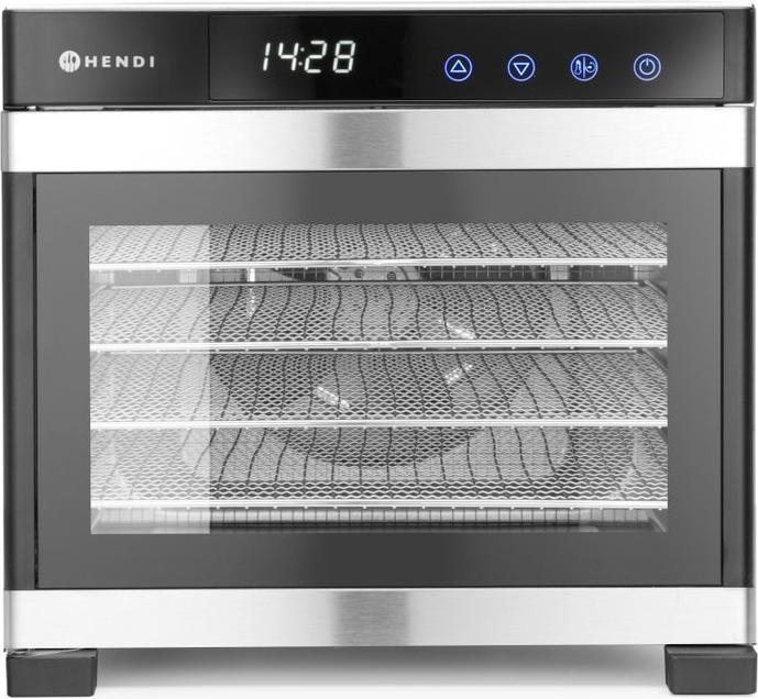 Hendi Dörrautomat Profi Line 6 Edelstahleinschüben 600W