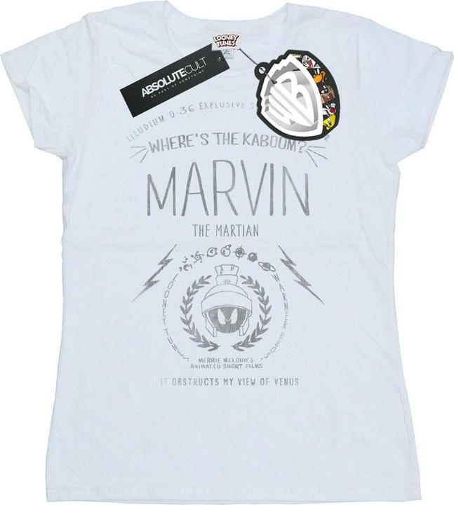 Looney Tunes Marvin The Martian Where's The Kaboom TShirt (XL)
