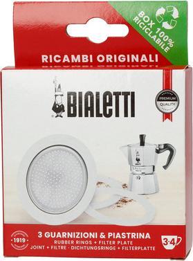 Actual product image Bialetti Moka Express 3/4T Set