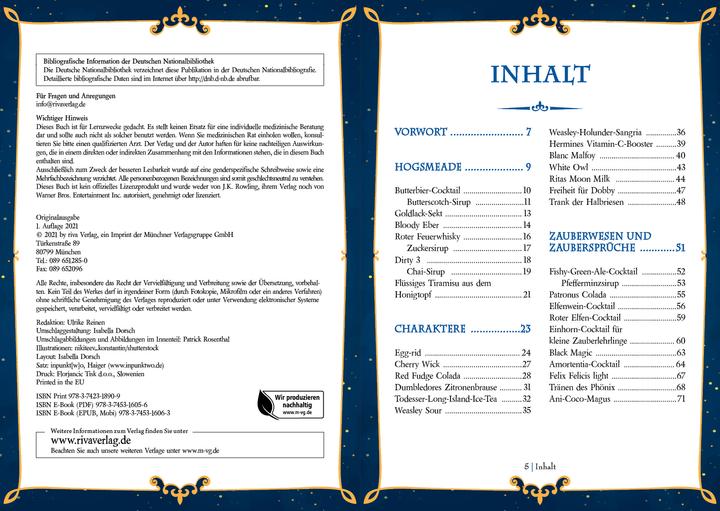 Produktbild Das Cocktailbuch für Potter-Fans (Deutsch, Patrick Rosenthal, 2023)