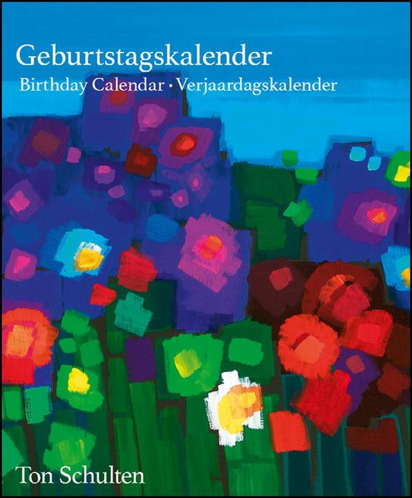 Produktbild Geburtstagskalender Schulten Ton