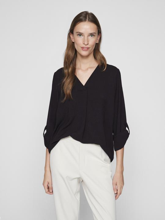 Actual product image Vila V-neck top with 3/4 sleeves (38)