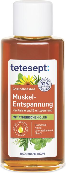 Produktbild Tetesept Gesundheitsbad Muskel-Entspannung 125 ml (125 ml, Badeöl)