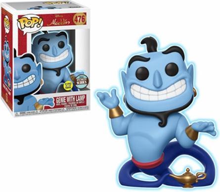 Image du produit Funko POP! Disney - Aladdin: Genie with Lamp GITD