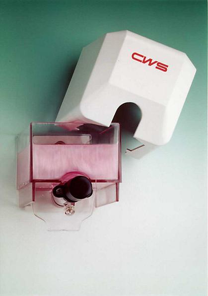 Immagine prodotto CWS Dispenser per gel doccia e sapone, 200 ml, da riempire liberamente, alt. x