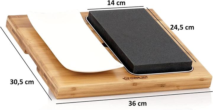Actual product image Malzeit Set with hot stone