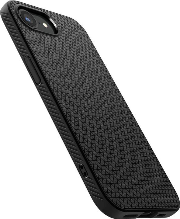 Produktbild Spigen Liquid Air iPhone SE(2025) Case - Matte Black (Apple iPhone 16e)