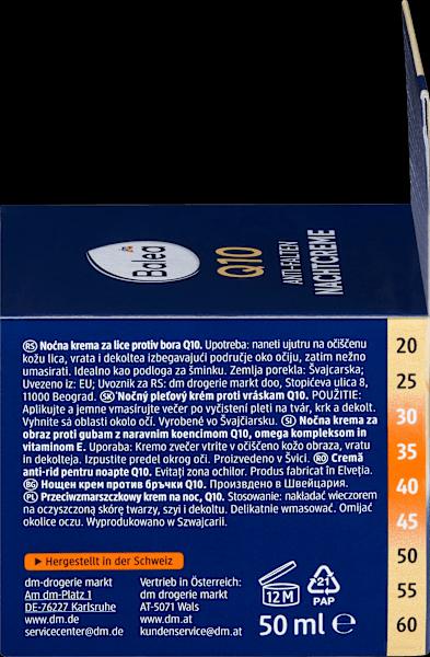 Image du produit dm Balea Q10 anti-rides (50 ml, Crème de nuit)