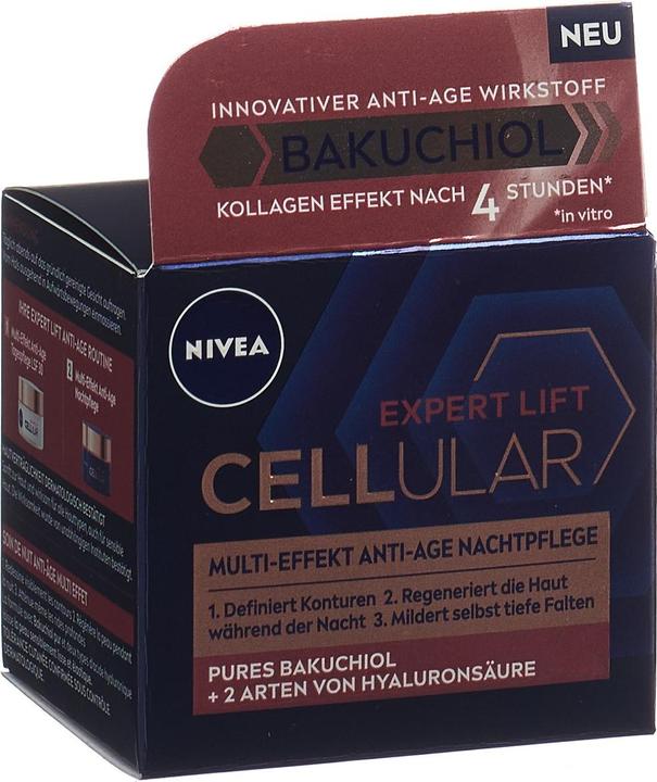 Immagine prodotto NIVEA Trattamento notte Cellular Expert Lift Anti-Age (50 ml, Crema notte)