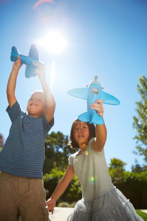 Actual product image Green Toys Green toy aeroplane-blue
