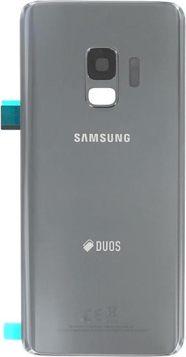 Actual product image Samsung Galaxy S9 Duos G960F/DS Back Cover grey (Galaxy S9)