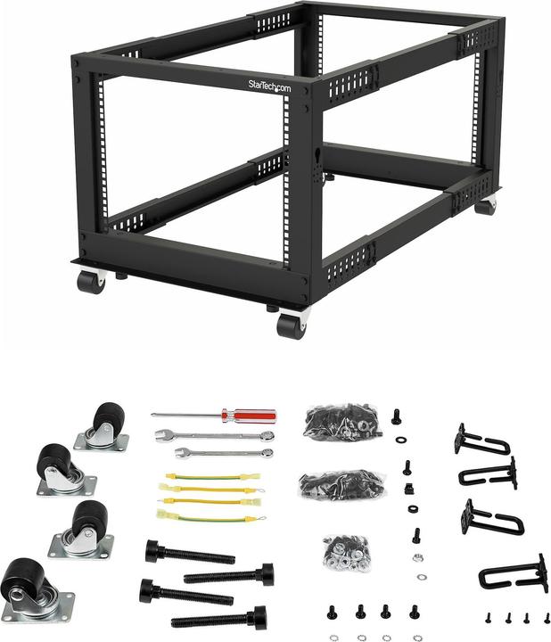 Produktbild StarTech 4POSTRACK8U (8 HE, 19 Zoll Rack)