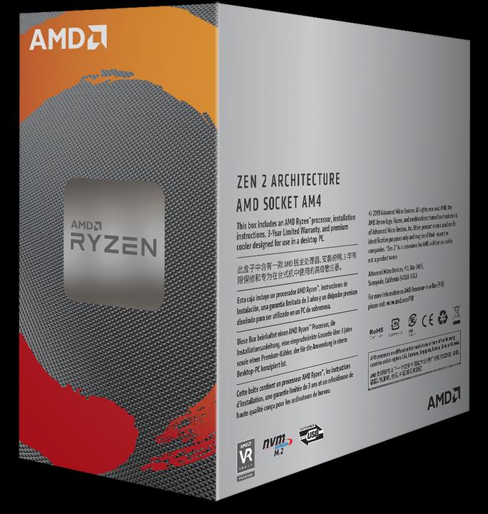 Produktbild AMD Ryzen 5 3600 (AM4, 3.60 GHz, 6 -Core)