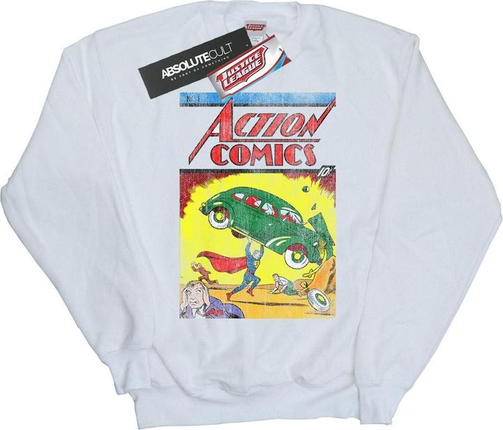 Image du produit - Sweat SUPERMAN ACTION COMICS ISSUE COVER - Homme (XXL)