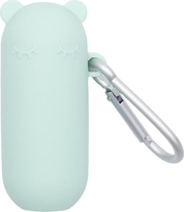 Produktbild We Might Be Tiny Keepie "Bear" & Bendie Straw Trinkhalm, minty green (1 x)
