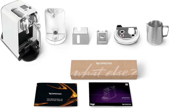 Image du produit Sage Nespresso Creatista Plus (NESPRESSO Original, Fiche CH)