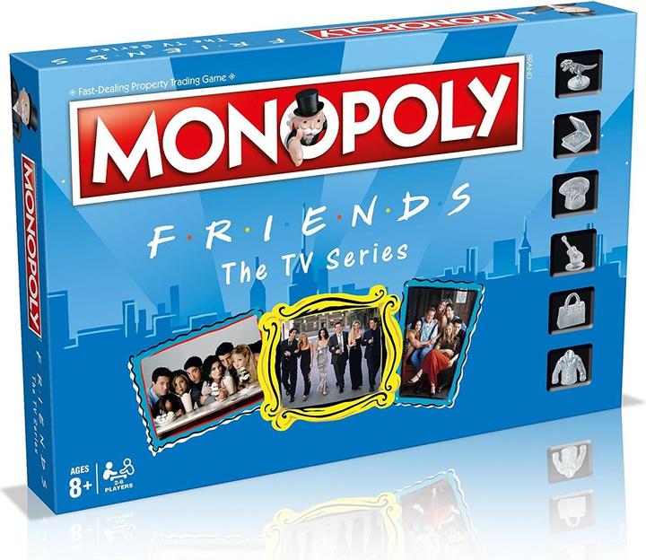Actual product image Monopoly Friends board game Economic simulation (English)