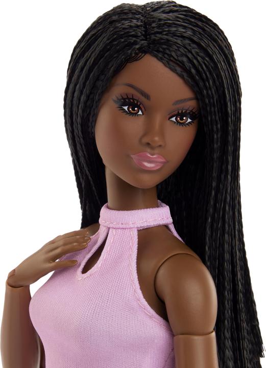 Actual product image Barbie Signature Looks 21 - Tall, Braids, Pink Skirt Outfit