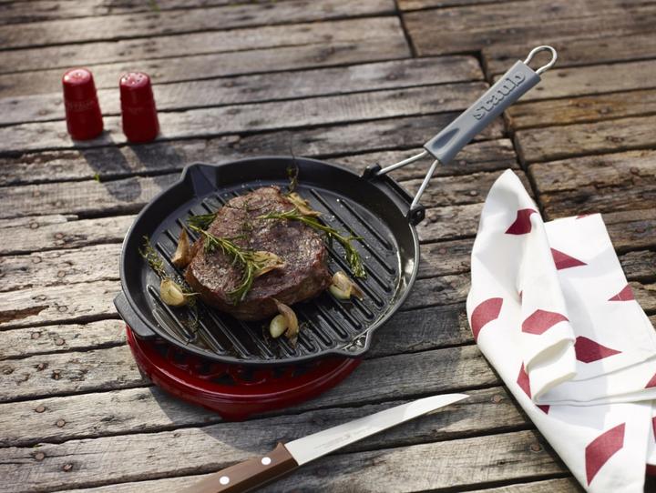 Produktbild Staub Grillpfanne (27 cm, Grillpfanne, Gusseisen)
