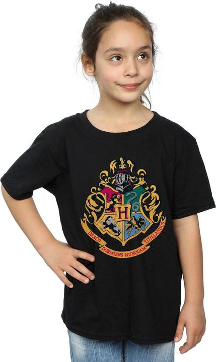 Image du produit - T-shirt HOGWARTS CREST GOLD INK - Fille (152, 158)