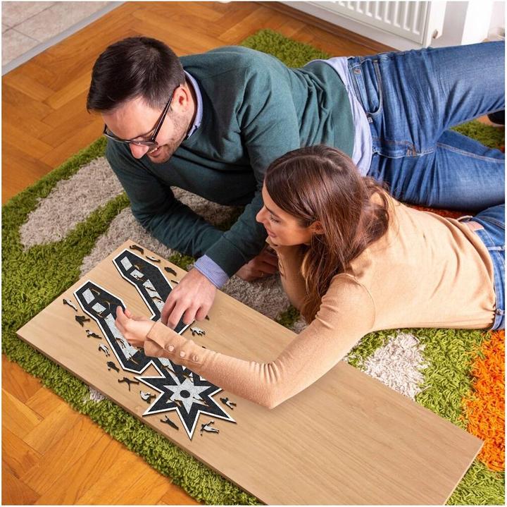 Immagine prodotto Iconic NBA - San Antonio Spurs - Logo - Puzzle in Legno Taglia M (270 Pezzi) (270 pezzi)
