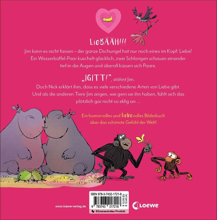 Image du produit Loewe Schönen Valentinstag, Jim! (Allemand, Suzanne Lang, Max Lang, 2024)