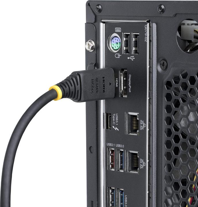 Immagine prodotto StarTech Cavo Cavo HDMI certificato Premium da 1 m (1 m, HDMI)