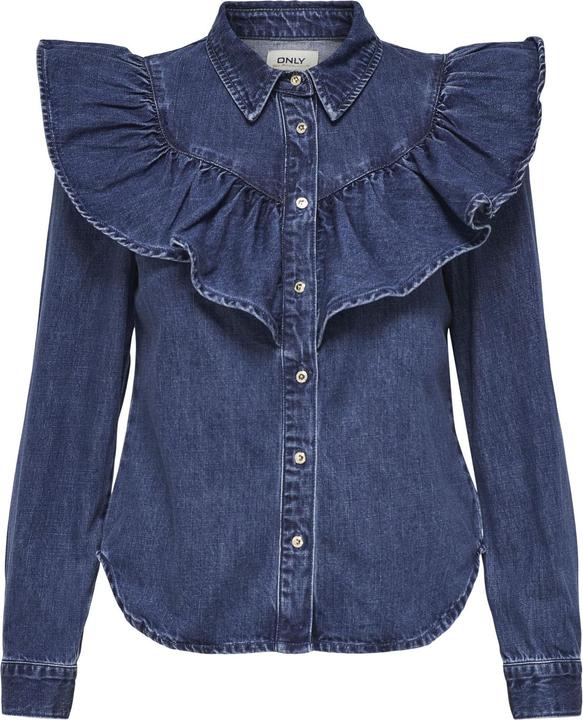 Produktbild Only Rüschen Jeanshemd (S)