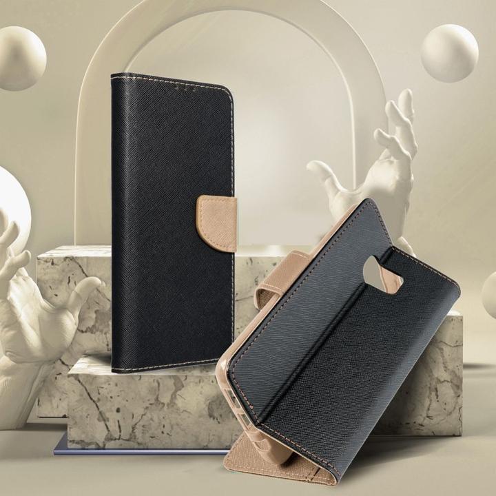 Produktbild Fancy Book Book case OEM case for SAMSUNG S24 Plus black / gold (Samsung Galaxy S24+)