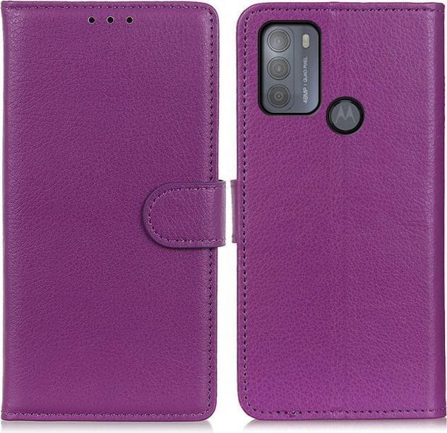 Produktbild MU Classic Litchi Leder Bookcover Series (Motorola Moto G50)