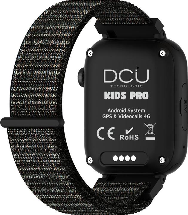 Produktbild DCU Tecnologic Smartwatch DCU KIDS PRO Black (48 mm, 4G)