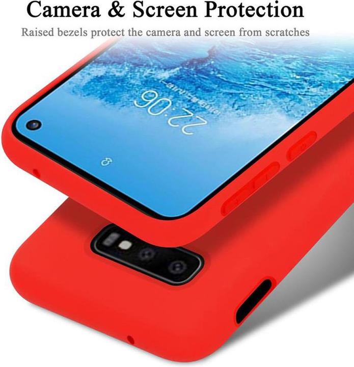 Image du produit Cadorabo TPU Liquid Silicone Case Cover (Samsung Galaxy S10e)