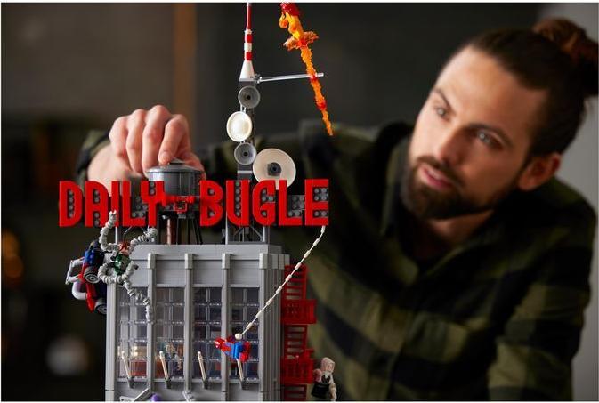 Immagine prodotto LEGO Daily Bugle (76178, LEGO Marvel, Set LEGO rari)
