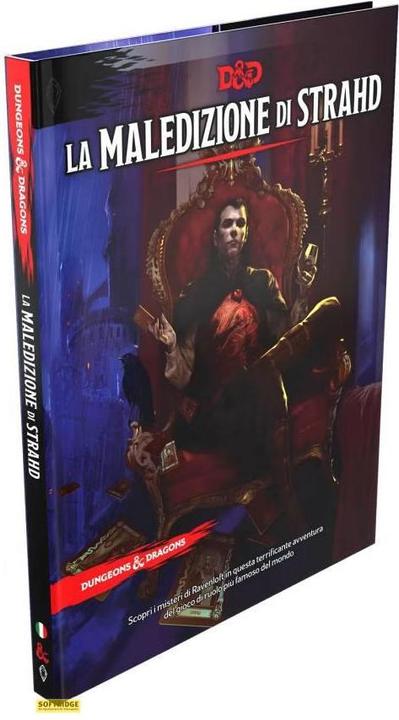 Immagine prodotto Wizards of the Coast Dungeons & Dragons RPG aventure La Maledizione di Strahd *ITALY* (Italiano)