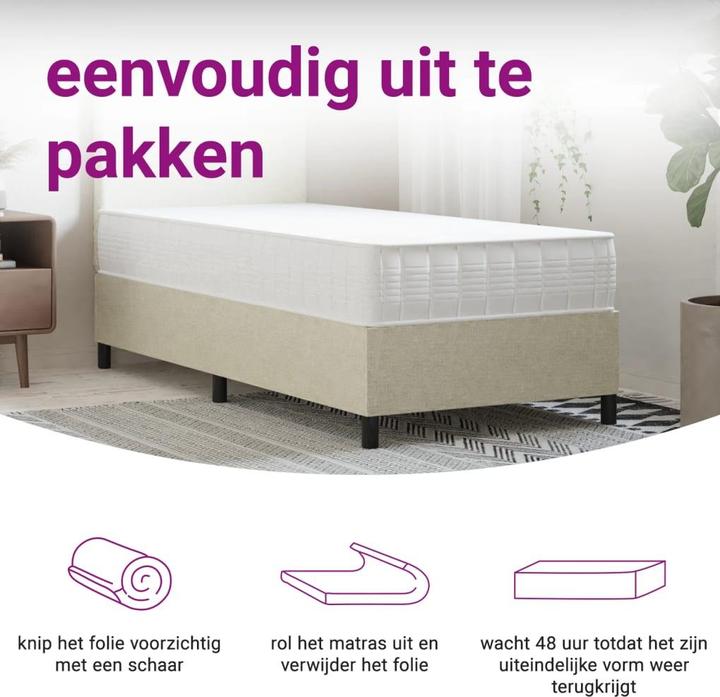 Actual product image VidaXL Jeronimus (70 x 200 cm, Spring core)