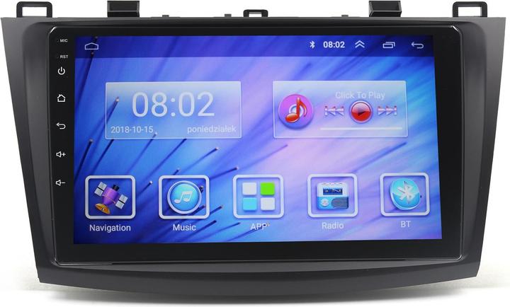 Immagine prodotto No Name RADIO NAVIGAZIONE GPS MAZDA 3 2009-2013 ANDROID (9")