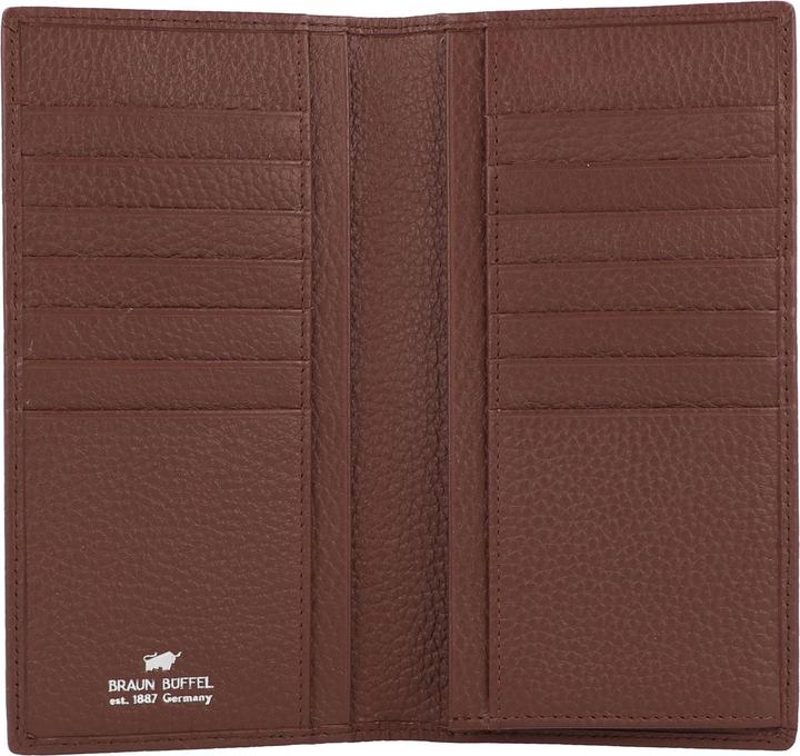 Actual product image Braun Büffel Theo wallet RFID protection leather 9.5 cm