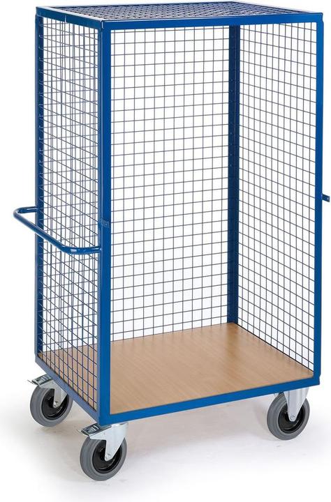Produktbild Rollcart Paketwagen 08-7656 blau 138,5 x 82,0 x 180,0 cm (600 kg)
