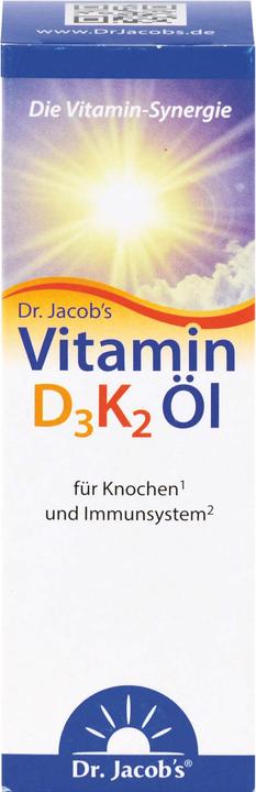 Image du produit Dr. Jacob's Vitamine D3 K2 (1 pièce(s), Gouttes, 61 g)